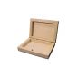 small wooden box, jewelry box, wooden tray, wooden (Linde) Untreated