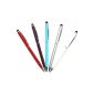 Emartbuy ® Bundle Pack 5 Dual Function Capacitive Stylus + Pen / Resistive Touch Screen Stylus Adapted For Samsung Galaxy Tab 3 (P3200 / P3210)