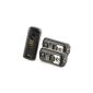 Wireless flash trigger up to 100m with 2x receivers for Canon EOS 1200D, 1100D, 1000D, 700D, 650D, 600D, 550D, 500D, 450D, 400D, 350D, 300D, 100D, 70D, 60D, 300, 50, 33, 30, PowerShot G10, G11, G12 - Compatible with almost all Canon Flashes (Electronics)