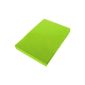 DP-tech fitted sheets for waterbeds Spannbetttuch cotton in apple green for 180 x 200 cm to 200 x 220 cm