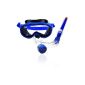 iBaste semidry Children diving mask with snorkel PVC / snorkel swimming goggles goggles / children Types (Misc.)