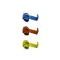 SET: 100 branch connector 50 x blue - 40 x red - 10 x yellow / quick connect / power thief