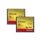 SanDisk Extreme CompactFlash 16GB Memory Card twin pack (accessories)
