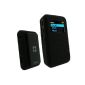 Silicone Skin Cover Case Case Case in black for MP3 players SanDisk Sansa Clip Plus (+) (Accessories)