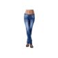 Damen Jeans contrast seams Gr.  34-44 Stretch - as CAPRI or LONG erh -. Fabulous (Textiles)
