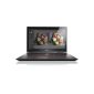 Lenovo Y70-70 Touch 43.9 cm (17.3-inch FHD IPS anti-glare) Notebook (Intel Core i7-4710HQ, 3.5GHz, 16GB RAM, 512GB SSD, NVIDIA GeForce 860M, Touchscreen, Win 8.1) black (Personal Computers)