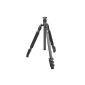 Sirui EN-2204 Easy Universal tripod (Carbon, height: 162 cm, weight: 1,52kg, load capacity: 15kg) with bag and strap (accessories)