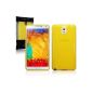 Samsung Galaxy Note 3 TPU Silicon Case CASE COVER IN TRANSPARENT YELLOW, TERRAPIN Retailverpackung (Electronics)