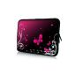 Pedea Design Tablet PC Bag 10.1 inches (25.6 cm) Neoprene butterfly (Accessories)