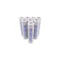 8 x Sanyo Eneloop rechargeable batteries Micro AAA batteries in special white - More Power + transport protection boxes (Accessories)