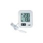 Small but nice and easy to read display, but rather only suitable for outdoor temperature