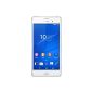 Sony Xperia Z3 Smartphone (13.2 cm (5.2 inch) Full HD TRILUMINOS display, 2.5GHz quad-core processor, 20.7 megapixel camera, Android 4.4) white (Wireless Phone)