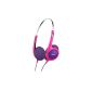 Philips SHK 1031 lightweight headphone for kids pink (Maximum volume to 85dB limited) (Electronics)