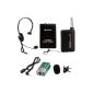 Cordless Wireless Microphone Stage Headset Mic + Receiver (Electronics)