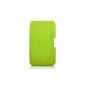 IVSO Slim Smart Cover Style Leather Folio Case Folio Case Cover for Asus Fonepad 7 FE375CXG Tablet PC (ASUS Fonepad FE375CXG, Smart Cover Green) (Electronics)