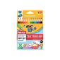 BIC Ecolutions EVOLUTION KIDS Crayon Triangle, three-edged shaft, 12 assorted colors, cardboard box of 12 pieces, (Office supplies & stationery)