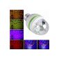 VKTECH® E27 3W Colorful Disco Lamp RGB LED Auto Rotary Club Christmas Decoration Day Atmosphere Portable Practice