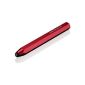 Just Mobile AluPen Stylus for Apple iPad / iPhone / iPod touch with Pouch red (Accessories)