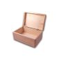 large storage box / wooden box with lid pine Untreated