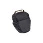 SLR Shoulder Bag Camera Bag Case Protection Case in black for Canon EOS 1100D 1000D 600D 700D 650D 550D 500D 450D 60D, Nikon D3100, 3200, D5100, D7000, Sony Alpha A37, A57, A65, A77, Olympus Fuji, Panasonic, Samsung, Pentax and much more.  DSLR SLR branded PRECORN (Electronics)