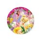 8 Plates Tinkerbell Springtime - Child Birthday - Birthday Taste (Toy)