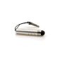 System-S Mini Stylus Pen Touch Pen Stylus Silver for Apple iPad 1 2 3 iPhone Classic 2G 3G 3GS 4 4S iPod Touch (electronic)