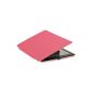 New Stylish Smart Cover & TPU back Cover Case Protective Carrying Case for iPad Mini Pink Pink
