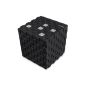 AVANTEK Magic Cube Bluetooth 4.0 Portable Wireless Speaker [20m / 65ft range, 20 hours of gameplay and 3.5mm audio port for devices without Bluetooth] (Electronics)