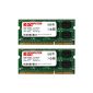 Komputerbay 16GB (2x 8GB) PC3 10600-10666 1333 204-pin SODIMM Laptop Memory 9-9-9-24 PC only - noted MAC (Accessory)