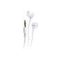 August EP510 - In-Ear Stereo Headphones - Earphones with different sizes-essays (S / M / L) for high-quality sound - Suitable for children (White) (Electronics)