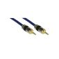 INLINE jack PREMIUM Audio Cable 5m InLine premium quality 3.5mm M / M 5m stereo gold-plated contacts Double-shielded (Accessories)
