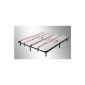 Slatted 180x200 cm, spare bed - on feet, for all mattresses suitable