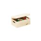 Zeller 13150 general purpose box with lid, softwood 30 x 20 x 15 cm (household goods)
