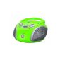 Grundig RCD 1440 Portable Radio Recorder (MP3, CD-R / RW) green (Electronics)
