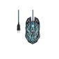 Patuoxun® 2500 dpi 9 programmable buttons USB Wired Gaming Mouse for Pro Gamer (Electronics)