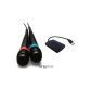 Wired SingStar Microphones + receiver for PS2 / PS3 (Accessory)