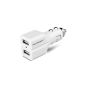 RAVPower® Pro 2 in 1 car charger dual USB Universal RP-CC01, 5V 3.1A for iPad Air / 4/3/2/1, 2/1 MINI IPAD, IPHONE 5 / 4S / 4, GPS, SAMSUNG NEXUS 7 HTC, etc.  (Electronic devices)