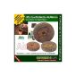 100 St. Jiffy® of GREEN24 Original source tablets peat pots spring seed sowing seed compost peat tab with instructions