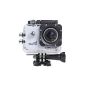 DBPower SJ4000 Wifi 1080p Waterproof Sports Action Camera (White, Wifi SJ4000)