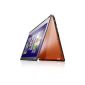 Lenovo Yoga 2 Pro 33.8 cm (13.3-inch qHD IPS) Convertible Ultrabook (Intel Core i7 4500U, 3.0GHz, 8GB RAM, 512GB SSD, Touchscreen, Win 8) clementine orange (Personal Computers)