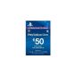 PlayStation Store credit-topping 50 EUR [PSN Code for German bank account] (Software Download)
