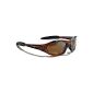 X-Loop Sunglasses - Sports - Mountain Biking - Skiing - Tennis - Motorcycle / Mod.  Brown Polarized 010P (Miscellaneous)