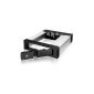Icy Box IB-158SK-B Rack Drawer Removable without HDD SATA Black (Accessory)