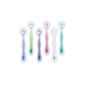 Nuby NT67658 - Soft Flex Silicone Spoon, soft and flexible, from 4 months, bisphenol A-free (baby products)