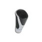JOM 200867 Gear knob, universal, long, aluminum, carbon and leather, CAL-Shifter