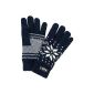 1 pair of thermal knit gloves with Thinsulate lining Unisex - Adult with Norwegian motif (Misc.)