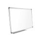 Whiteboard | 60 x 40 cm in white | Memoboard magnetic board magnetic, with aluminum frame for business, office, office, presentation (Office supplies & stationery)