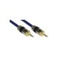 INLINE jack PREMIUM Audio Cable 2m InLine premium quality 3.5mm M / M 2m stereo gold-plated contacts Double-shielded (Accessories)