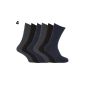 Specialized product: socks striped, 100% cotton - man (set of 6 pairs) (Clothing)