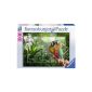 Ravensburger 19188 - parrot in the jungle - 1000 Teile Puzzle (Toy)